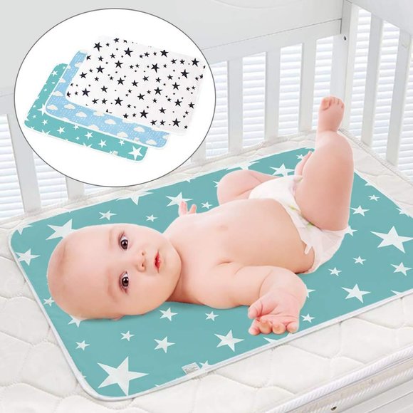 Portable Toddler Diaper Changing Pad Waterproof Baby Change Mats Premium Change - Picture 1 of 9